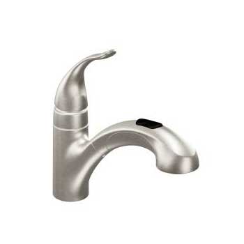 Moen 67315SRS Integra Single-Handle Pullout Kitchen Faucet - Spot Resist Stainless